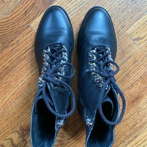 Rebecca minkoff Janyi chain combat boot